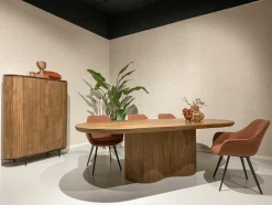 Livingfurn Eettafel Sevilla Mangohout Naturel 220cm