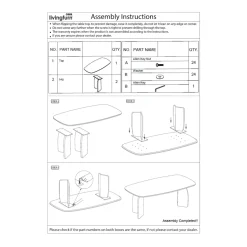 Livingfurn Eettafel Trevor 280cm