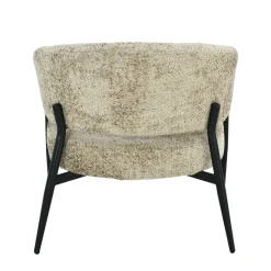 Livingfurn Fauteuil Dilan Venga Liver Grijs