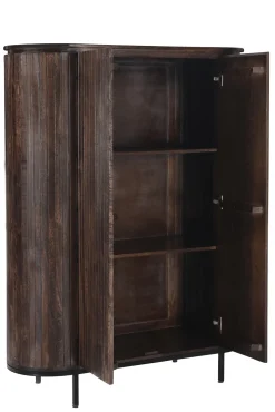Livingfurn Kabinetkast Noor Walnoot 150cm Mangohout