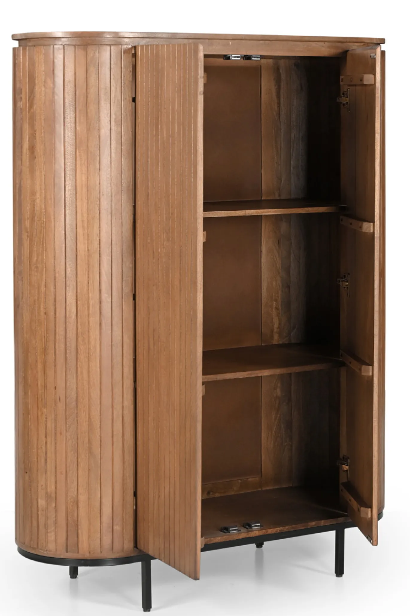 Livingfurn Kabinetkast Noor Naturel 150cm Mangohout
