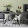 Livingfurn Kabinetkast Norris Zwart 100x150cm
