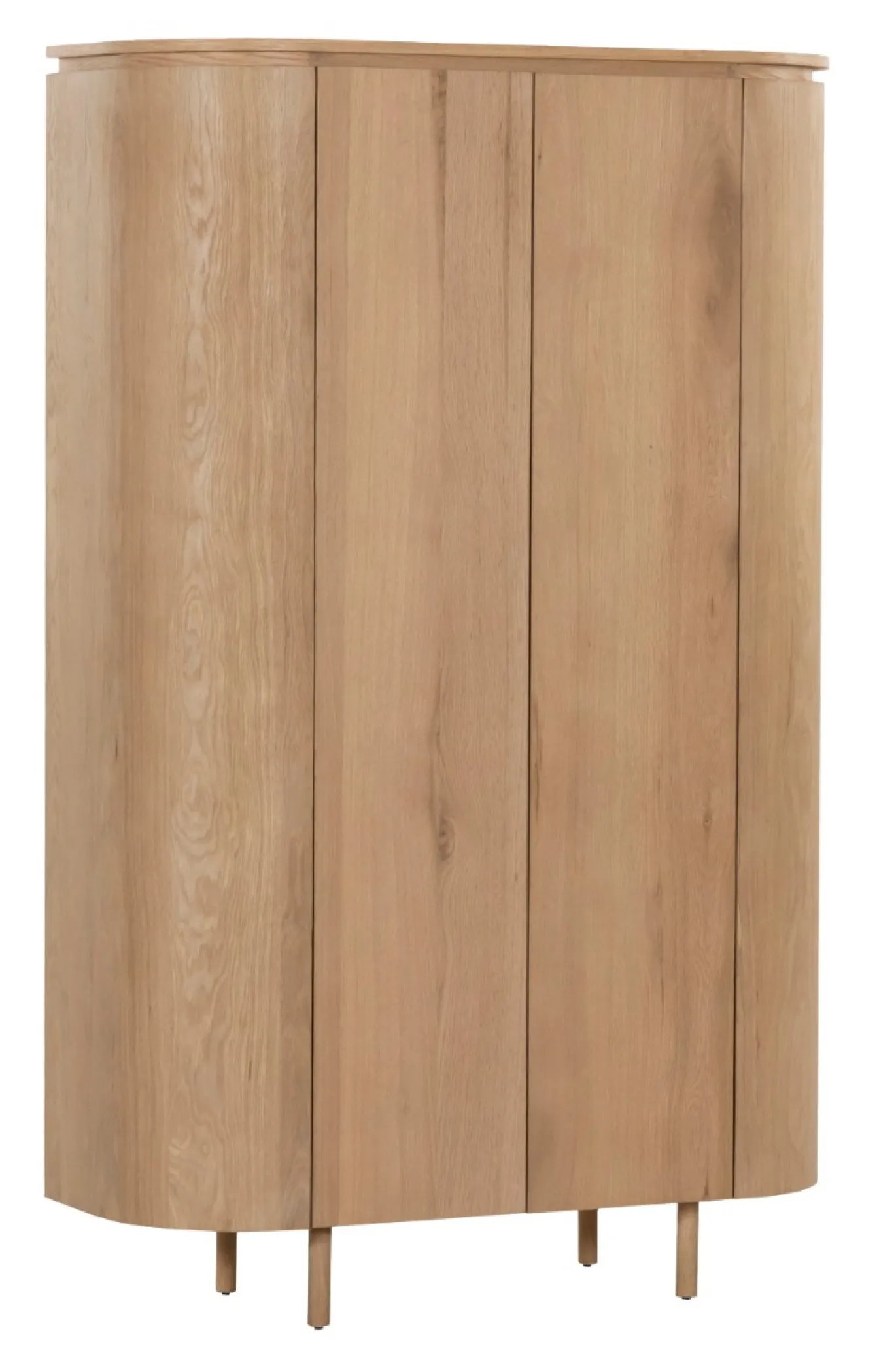 Livingfurn Kabinet Tobago Naturel Eikenfineer 180cm