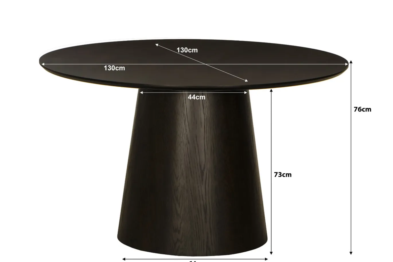 Livingfurn Novero Espresso 130cm