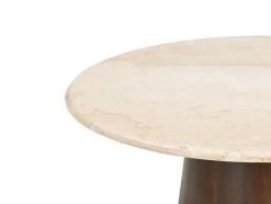 Livingfurn Salontafel Brix Bottecino Mango rond 75cm