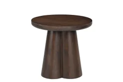 Livingfurn Salontafel Brix Clubs Mangohout Bruin Ø50cm