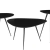 Livingfurn Salontafel Brix Loua Black set of 3