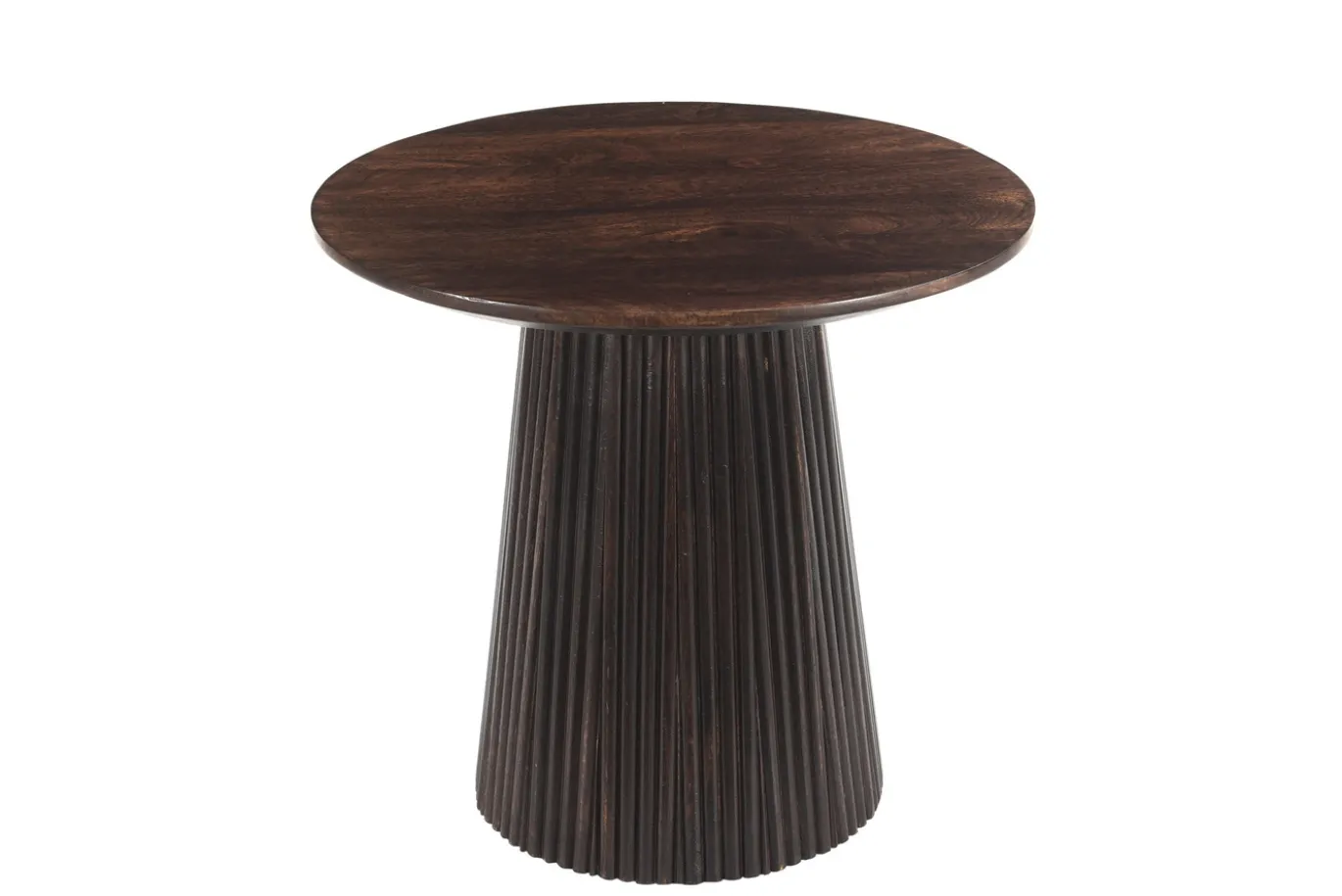 Livingfurn Salontafel Salvator Walnoot Ø50cm Mangohout Rond