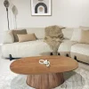 Livingfurn Salontafel Salvator Ovaal 120cm Mangohout