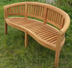 Livingfurn Tuinbank Banana 150cm