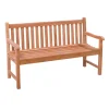 Livingfurn Tuinbank Bison 120cm Teakhout