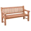 Livingfurn Tuinbank Patrick Breed 166cm Teakhout
