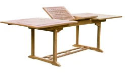 Livingfurn Tuintafel Evelien Teakhout Uitschuifbaar 180/240cm