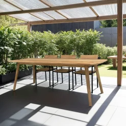 Livingfurn Tuintafel Lugano Teak 180cm