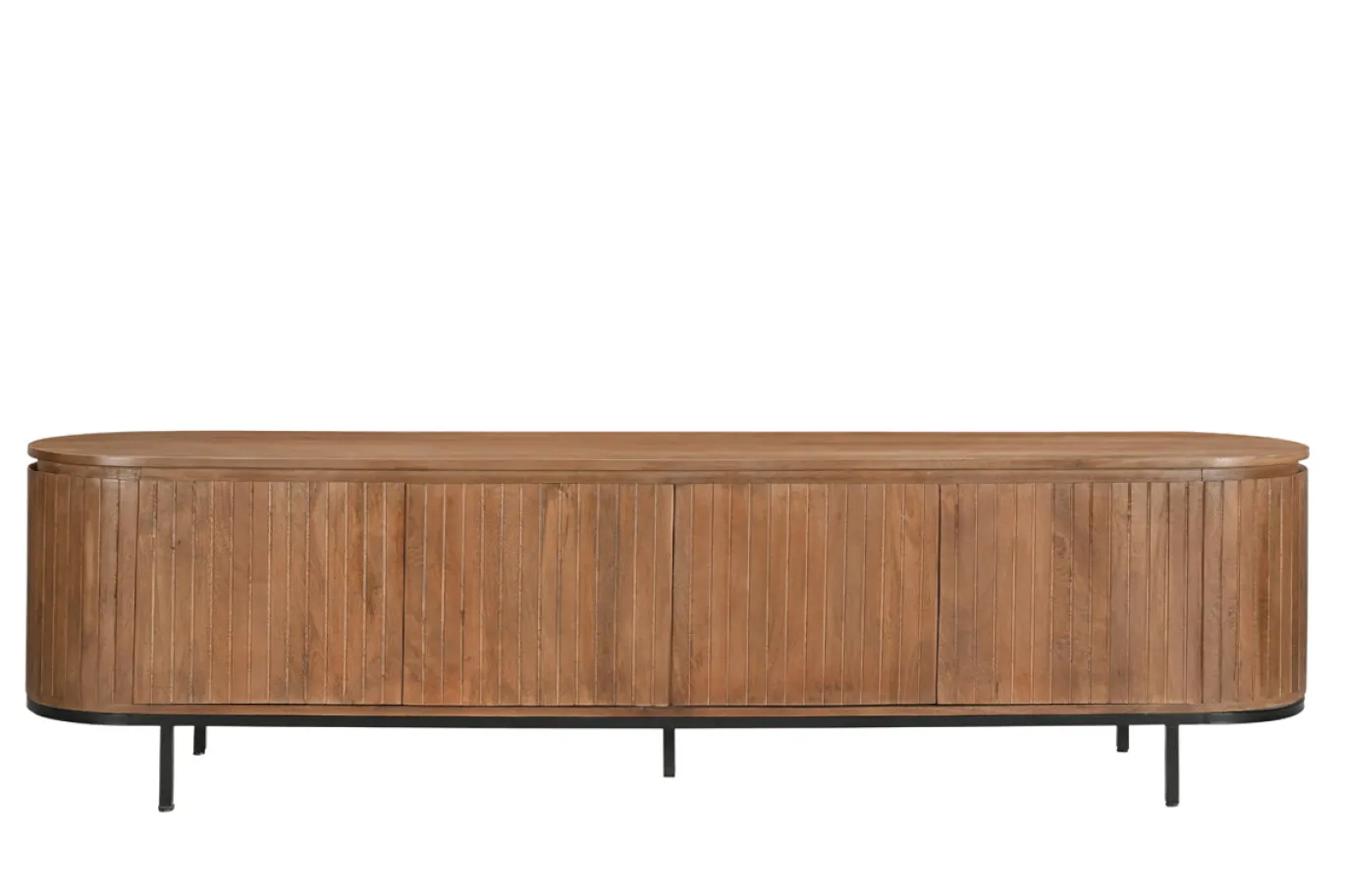 Livingfurn Tv-Meubel Noor Naturel 210cm Mangohout