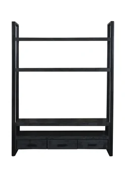 Livingfurn Tv-meubel Norris High Zwart 150cm
