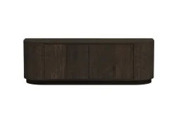 Livingfurn Tv-meubel Novero Espresso Eikenfineer 140cm
