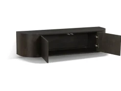 Livingfurn Tv-meubel Novero Espresso Zwevend 140cm Bruin