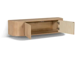 Livingfurn Tv-meubel Novero Zwevend 140cm Naturel