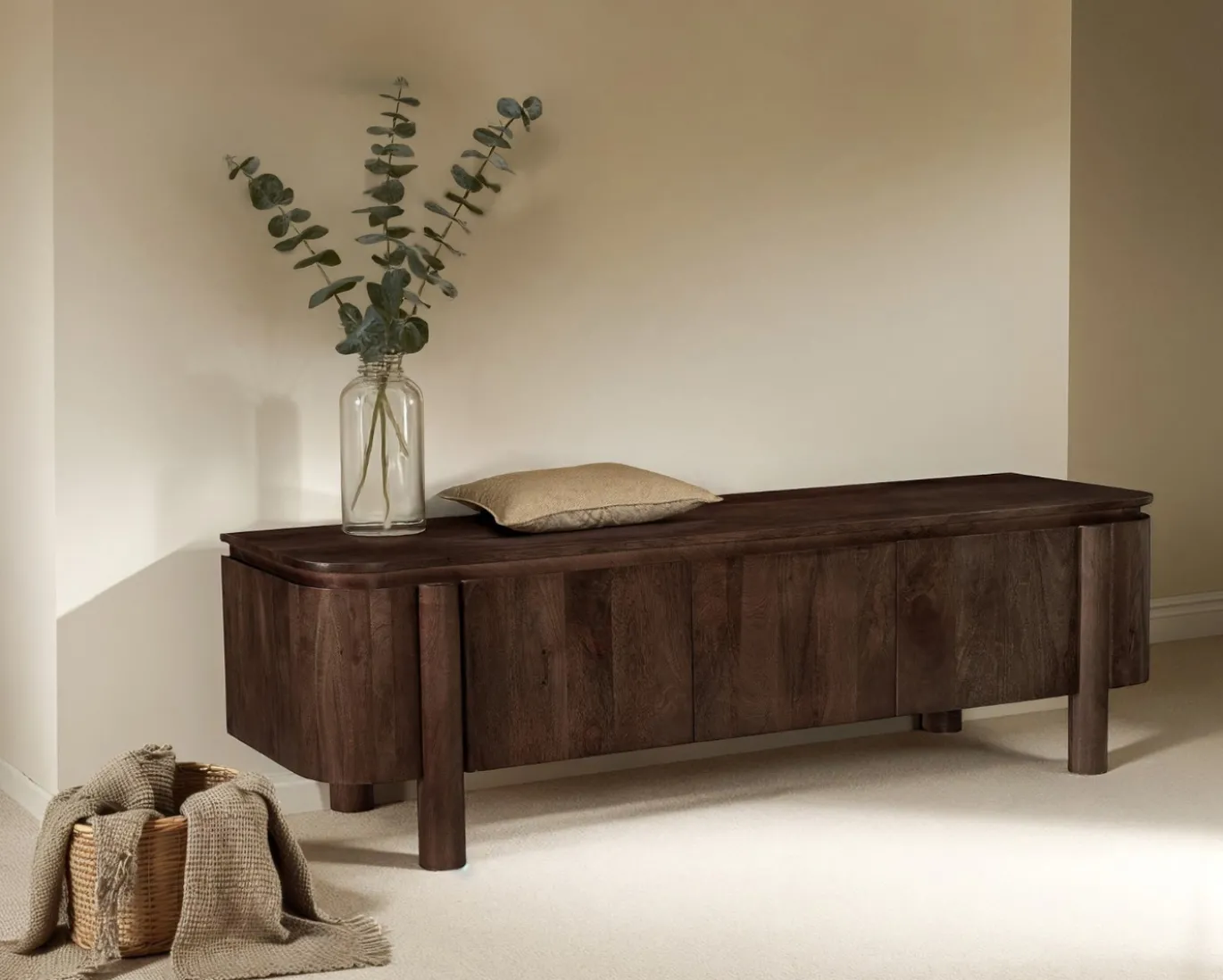 Livingfurn Tv-meubel Salano Mango Bruin 170cm
