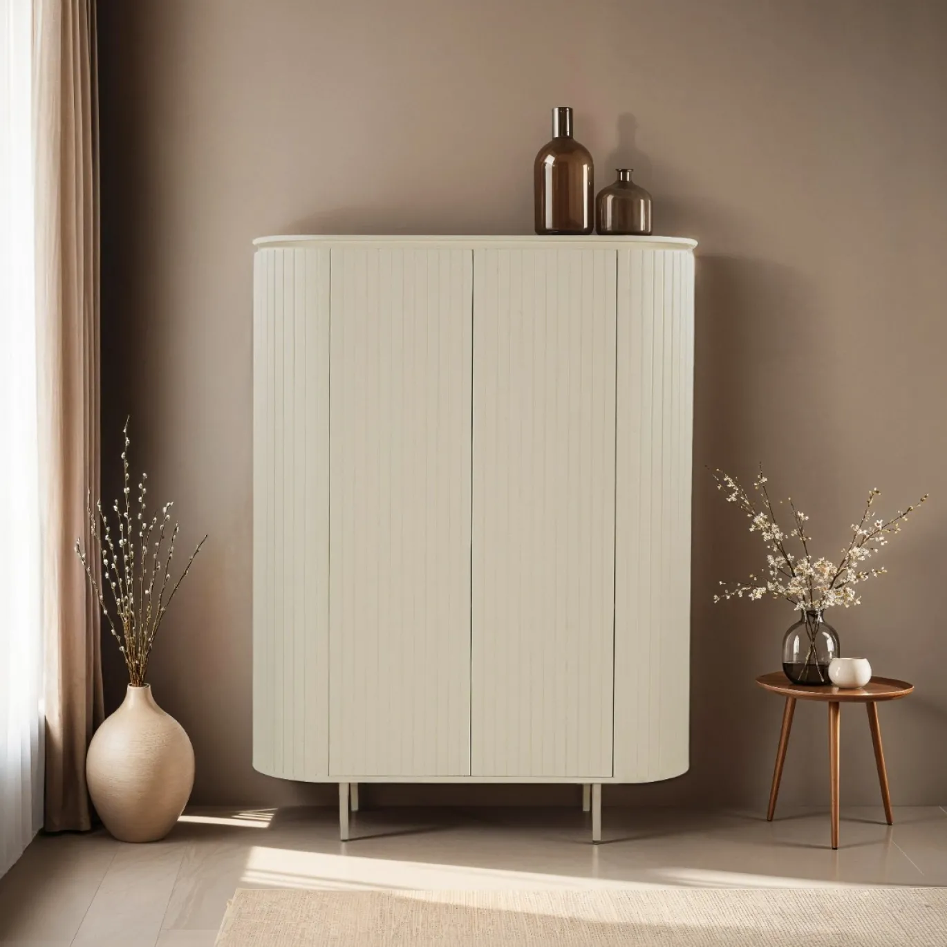 Livingfurn Wandkast Patou Beige