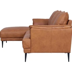 Loungebank Soul Links Tan Leer - Giga Meubel