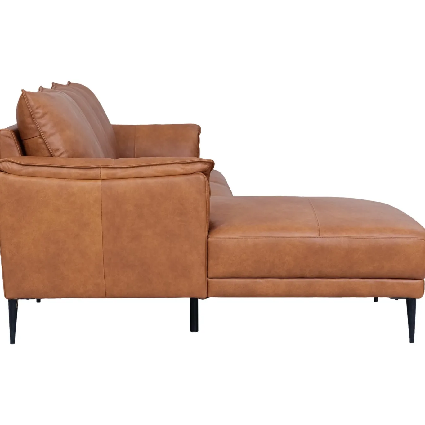 Loungebank Soul Links Tan Leer - Giga Meubel
