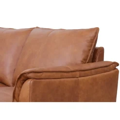 Loungebank Soul Links Tan Leer - Giga Meubel