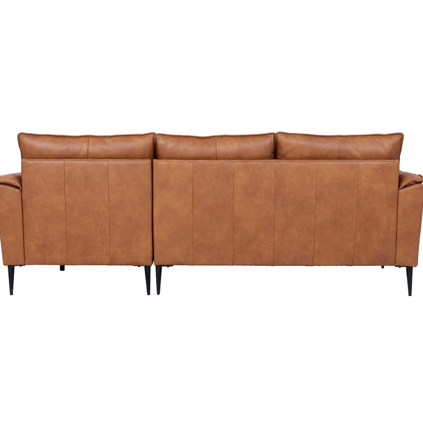 Loungebank Soul Rechts Tan Leer - Giga Meubel