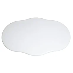 Loungetafel Jessie Organisch Off-White 120cm - Giga Meubel