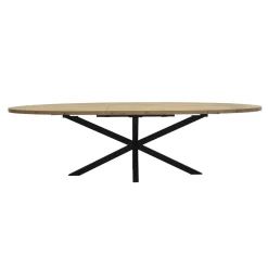 Maxfurn Eettafel Vaiana Uitschuifbaar Naturel Matching 220(280)x120cm