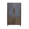 Maxfurn Vitrinekast Rimini 2-deurs Mango