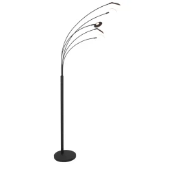Mexlite Booglamp Synna 5-Lichts Zwart