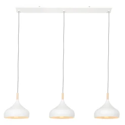 Mexlite Hanglamp Bjorr Wit 3-lichts