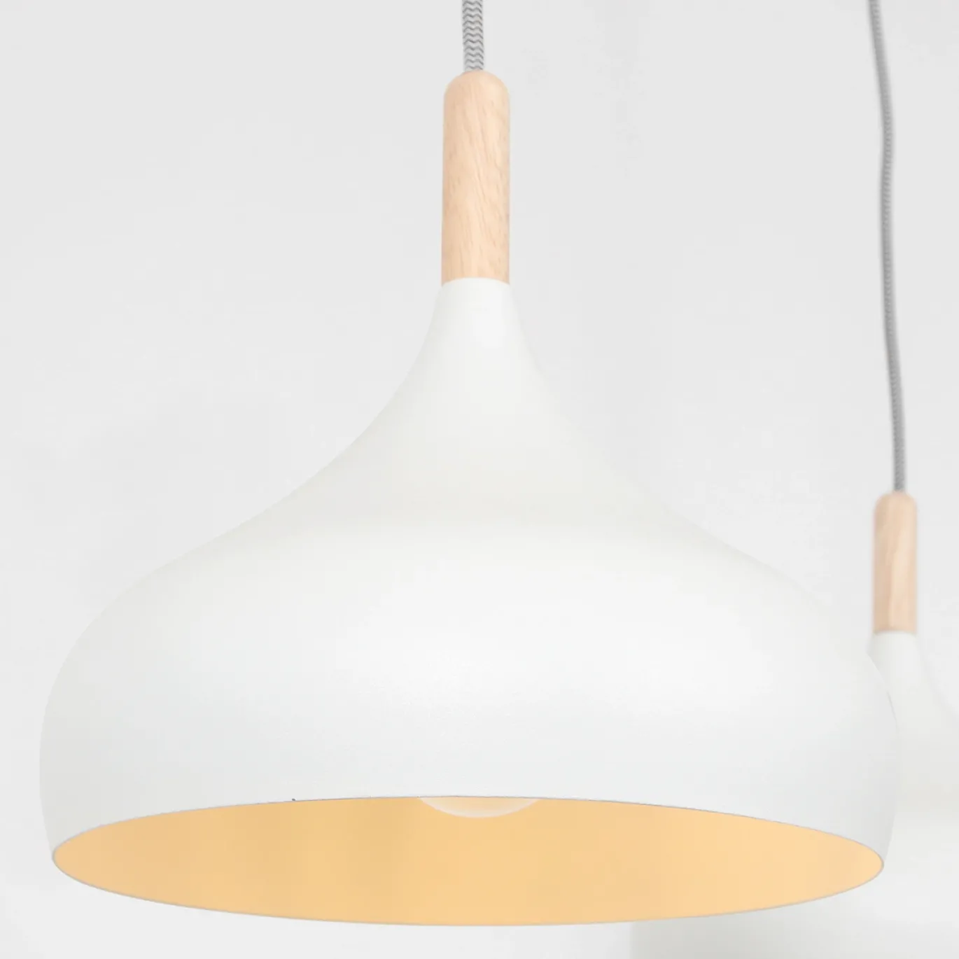 Mexlite Hanglamp Bjorr Wit 3-lichts