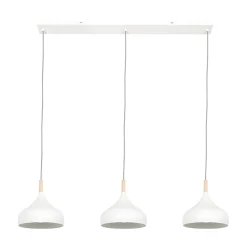 Mexlite Hanglamp Bjorr Wit 3-lichts