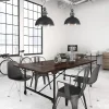 Mexlite Hanglamp Gaeve Zwart/Chrome Ø50cm