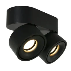 Mexlite Spot Fez Zwart 2-Lichts