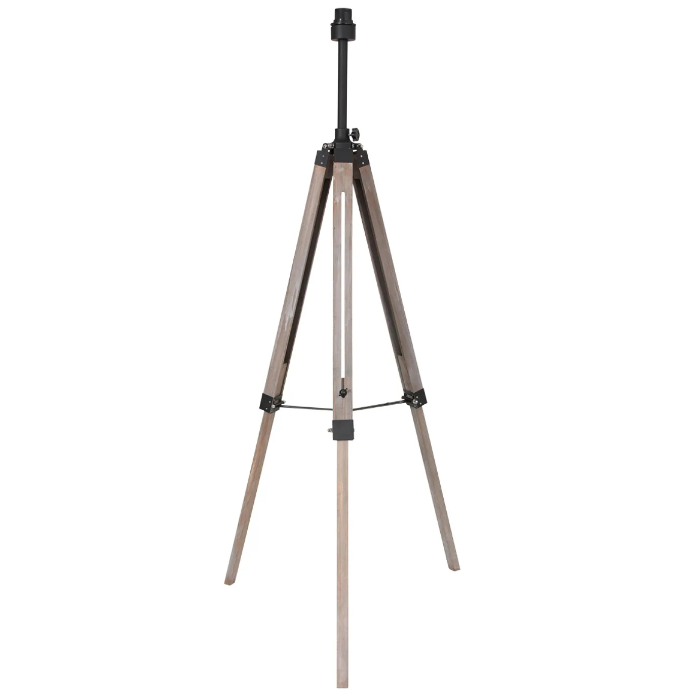 Mexlite Vloerlamp Triek Driepoot Bamboe Naturel/Zwart
