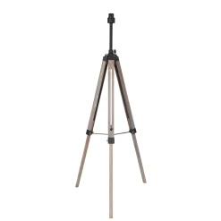 Mexlite Vloerlamp Triek Driepoot Hout