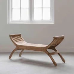 Must Living Bankje Cleopatra Teakhout 105cm