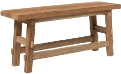 Must Living Bankje Tuscany Rustiek Recycled Teakhout 100cm