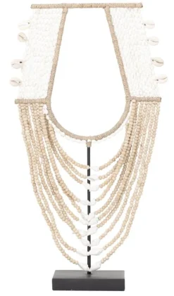 Must Living Beeld Morrocan Houten Parel Ketting