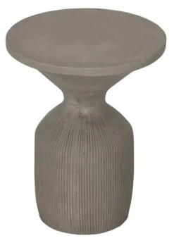 Must Living Bijzettafel Flora Olijf Ø51cm