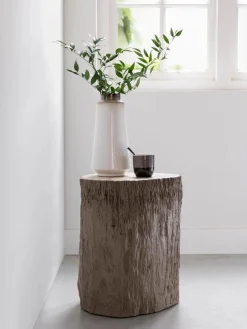 Must Living Bijzettafel Rocca Versteend Hout