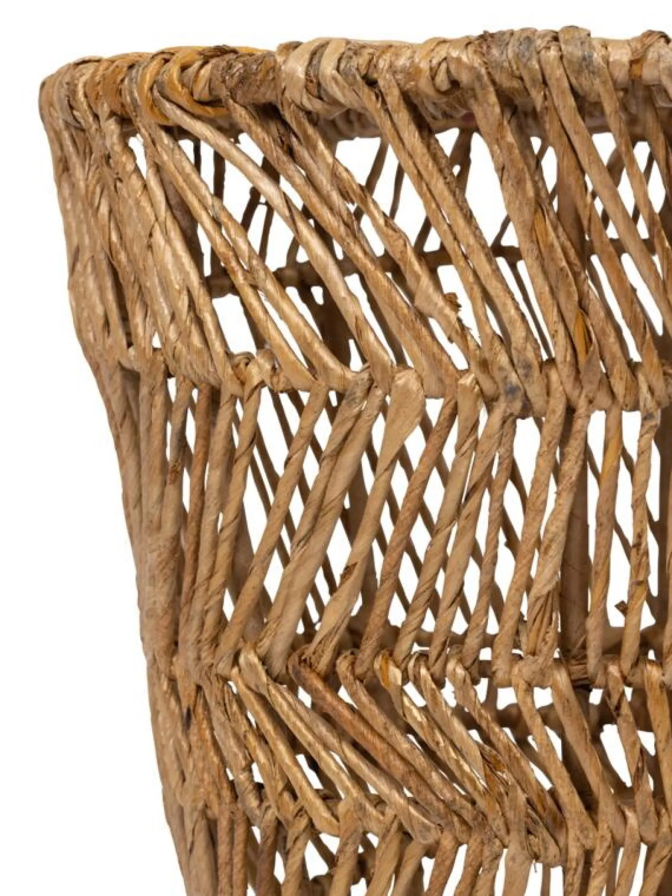 Must Living Bijzettafel Santa Agnes Naturel Abaca Ø36cm