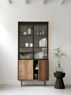 Must Living Bijzettafel Trophy Suarhout Zwart Ø34cm