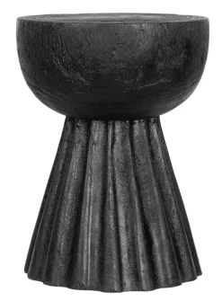 Must Living Bijzettafel Trophy Suarhout Zwart Ø34cm