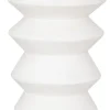 Must Living Bijzettafel Zig Zag Vezelcement Wit Ø34cm