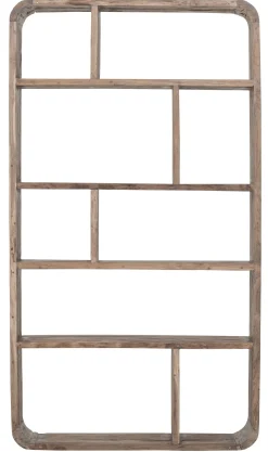 Must Living Boekenkast Corso Teakhout 110x200cm